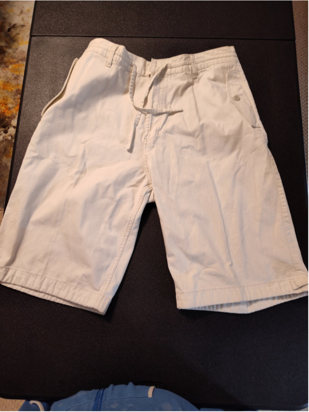 Men's Tommy Jeans Flat Front Shorts Waist 34 Beige